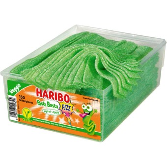 Haribo Pasta Basta Fizz Apfel sour vegan 150 Stück 