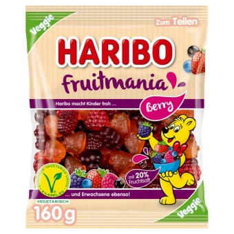 Haribo Fruitmania Berry 20x 160g 