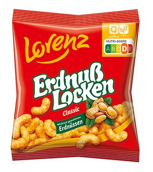 Lorenz Erdnuss Locken 20 Beutel 30g 