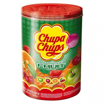 Chupa Chups Fruchtlutscher 100 Stück 