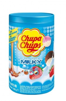 Chupa Chups Milky Creamy Lutscher 100 Stück 