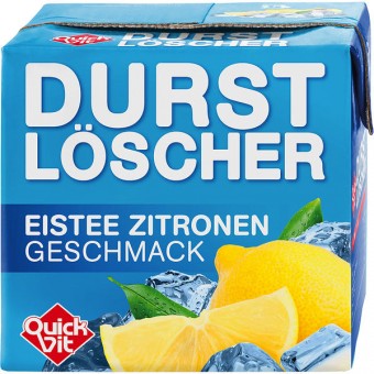 Durstlöscher Eistee mit Zitrone 12x 0,5l EINWEG 