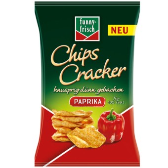 Funny-Frisch Chips Cracker Paprika 12x 90g 