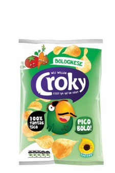 Croky Bolognese Chips 20 Beutel 40g 