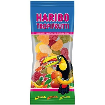 Haribo Mini Tropi Frutti 14 Beutel 75g 