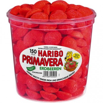 Haribo Primavera / Erdbeeren 150 Stück 