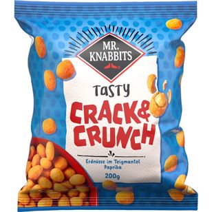 Mr.Knabbits Crack & Crunch  22x 200g 