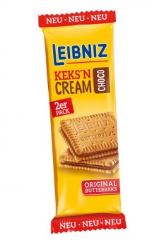 Leibniz Keks & Cream 2er - choco  18x 38g 