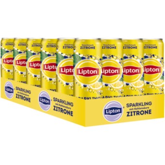 Lipton Sparkling Ice Tea Citrus 24x 0,33L EINWEG Dose 