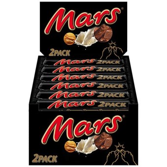 Mars Classic 2er Pack 24x 2x35g Schokoriegel 