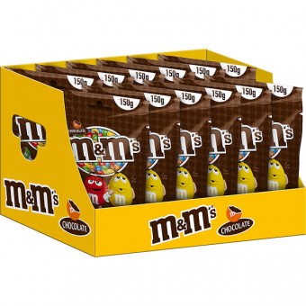 m&m's Choco 12 Beutel 150g 