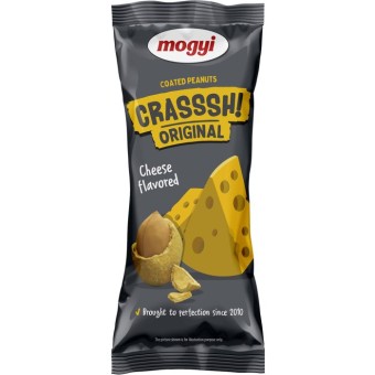 Mogyi Coated Peanuts - Cheese 60g 30 Beutel 