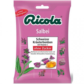 Ricola Salbei ohne Zucker 18x 75g 