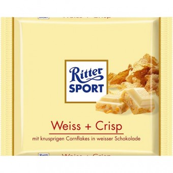 Ritter Sport Weiss+Crisp 10x 100g 