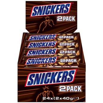 Snickers 2er Pack 24x 2x40g 