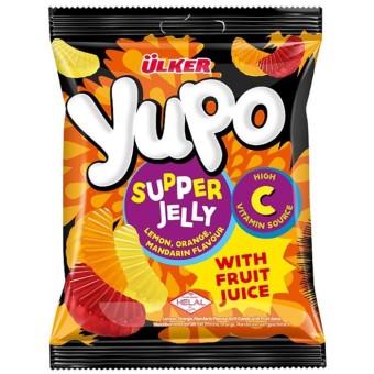 Ülker - Yupo Supper Jelly mit Vitamin C (Halal) 24x 64g 