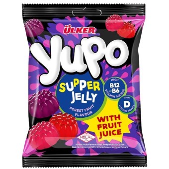Ülker - Yupo Supper Jelly mit Vitamin B&D (Halal) 24x 64g 