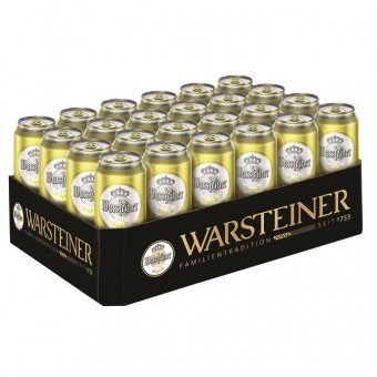 Warsteiner Radler 2,5% Vol 24x 0,5L EINWEG Dose 