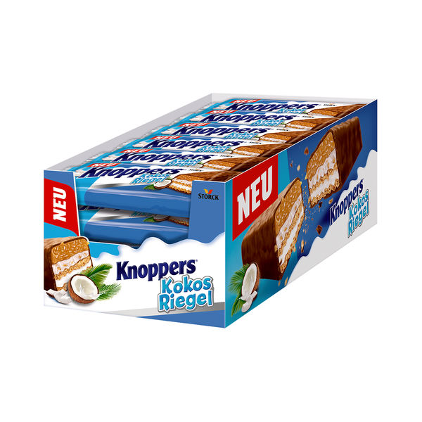 Knoppers Kokos Riegel 24x 40g | Süßwaren und Süßigkeiten günstig online ...